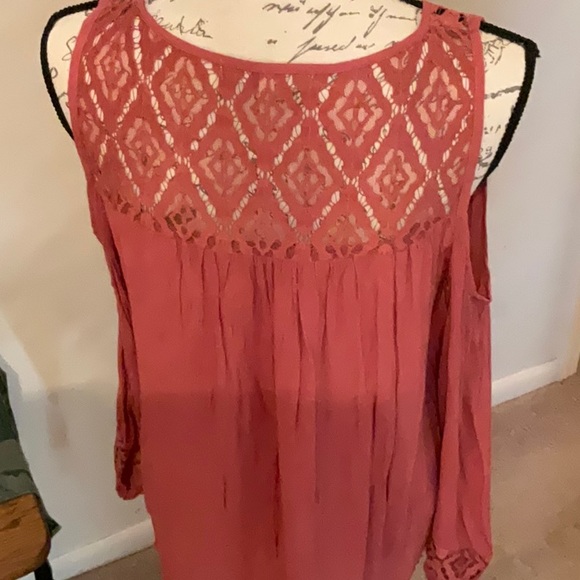 Jolt Brand sz L.  Peasant style. Rust color - Picture 4 of 4